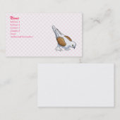 Transportwagen-Taube Visitenkarte (Vorne/Hinten)