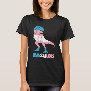 Transsaurus Dinosaur Rex Transsexuell Transgender T-Shirt