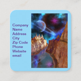 Transsendent Quadratische Visitenkarte