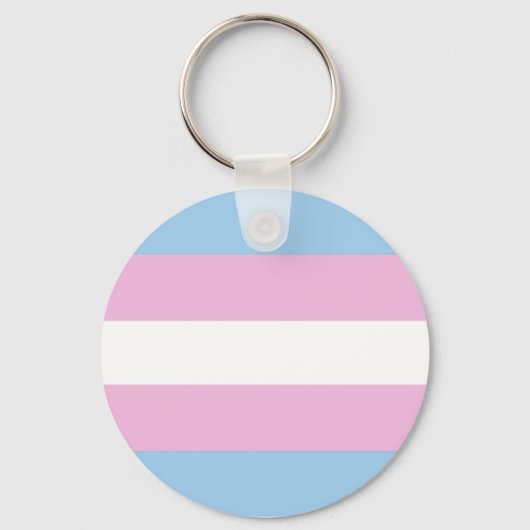 Transsexual flag key chain schlüsselanhänger (Vorderseite)