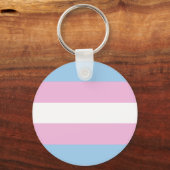 Transsexual flag key chain schlüsselanhänger (Vorderseite)