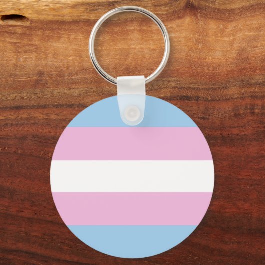 Transsexual flag key chain schlüsselanhänger (Vorderseite)