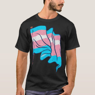Transsexual Flag Trans Pride Human Rights Tra T-Shirt