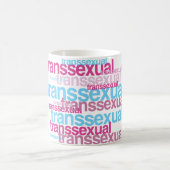 TRANSSEXUELL-STOLZ-GRUPPE KAFFEETASSE (Mittel)