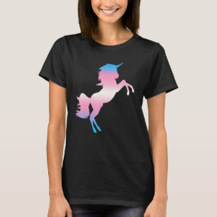 Transsexuelle Flagge Einhorn Trans Pride Monat Lgb T-Shirt