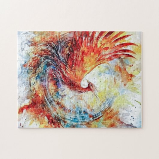 Transsexuelles Aquarellenschild-Puzzle Puzzle (Horizontal)