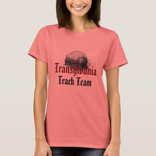 Transsilvania Track Team T-Shirt (Vorderseite)