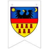 Transsilvanien-Flaggen Wimpelkette (Zweite Fahne)