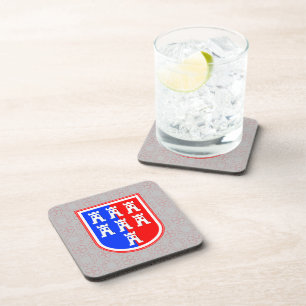 Transsilvanien inspiriert getränkeuntersetzer