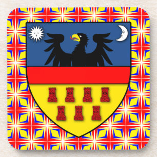 Transsilvanien inspiriert getränkeuntersetzer