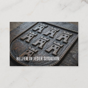 Transsilvanien inspiriert visitenkarte