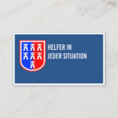 Transsilvanien inspiriert visitenkarte (Rückseite)