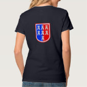 Transsilvanische Sachsen Blazon T-Shirt (Rückseite)