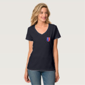 Transsilvanische Sachsen Blazon T-Shirt (Vorderseite Vollansicht)