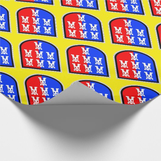 Transsilvanisches Geschenkpapier (Ecke)