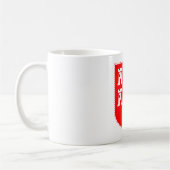 Transsilvanisches sächsisches Wappen Kaffeetasse (Links)