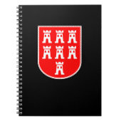 Transsilvanisches sächsisches Wappen Notizblock (Vorderseite)