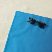 Transsluzent Billowy Blue Sky Strandtuch (Beispiel)