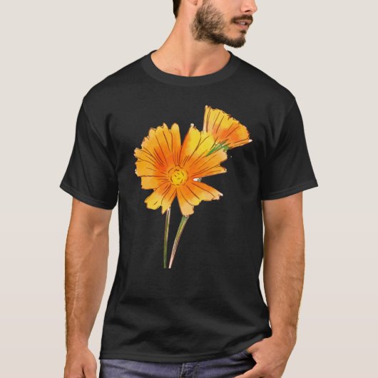 Transvaal daisy Häufige Blume T-Shirt (Vorderseite)