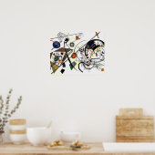 Transversale Linie - Kandinsky Poster (Küche)