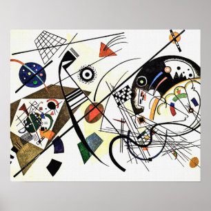 Transversale Linie - Kandinsky Poster