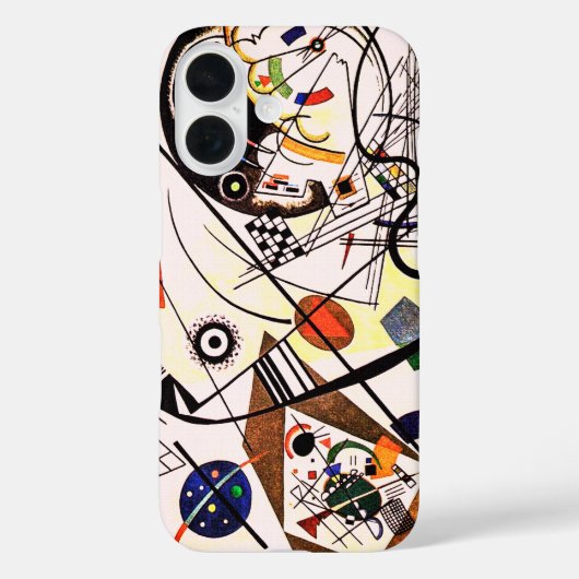 Transverse Line - Kandinsky Moderne geometrische K Case-Mate iPhone Hülle (Rückseite)