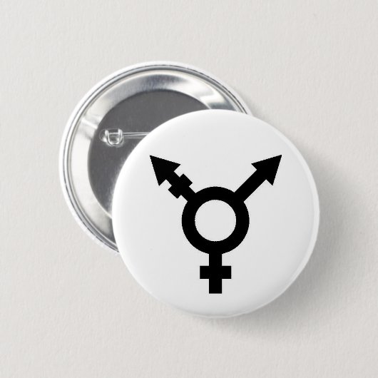 Transvestit Button (Vorne & Hinten)
