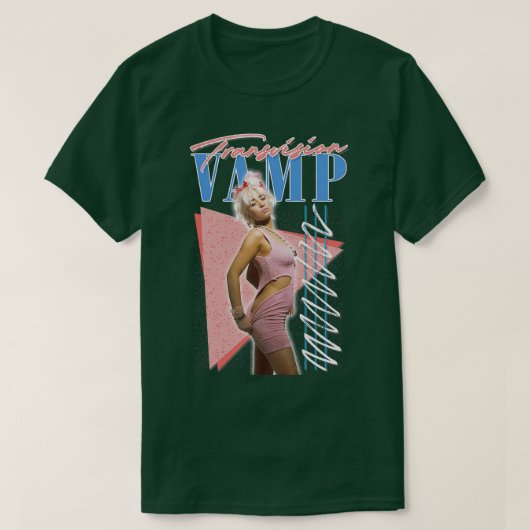 Transvision Vamp 80er Retro FaN Art T-Shirt (Design vorne)