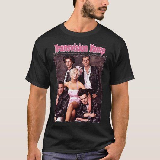 Transvision Vamp mit Wendy James Geschenk für Männ T-Shirt (Vorderseite)