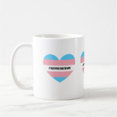 #TRANSWOMENAREWOMEN Herz Kaffeetasse (Links)