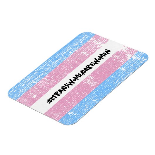 #TRANSWOMENAREWOMEN MAGNET (Linke Seite)
