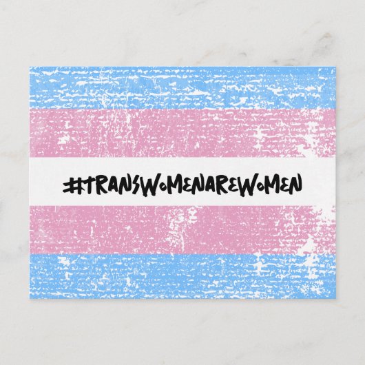 #TRANSWOMENAREWOMEN POSTKARTE (Vorderseite)