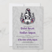 Transylvania Bride Brautparty Einladung (Vorderseite)