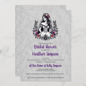 Transylvania Bride Brautparty Einladung (Vorne/Hinten)
