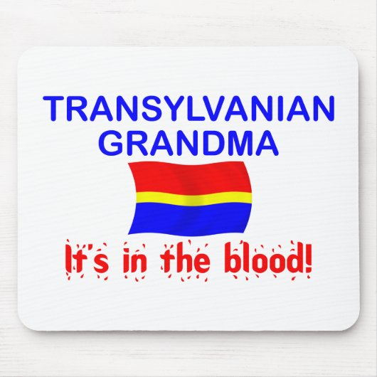 Transylvanian Großmutter - Blut Mousepad (Vorne)