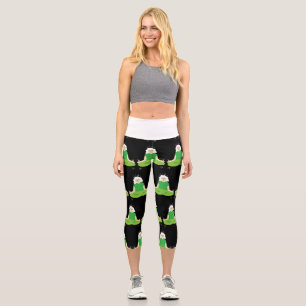 transzendente Meditation Capri Leggings