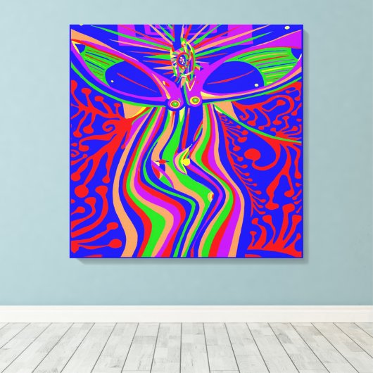 Transzendenz Evolution Leinwanddruck (Insitu (Holzboden))