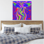 Transzendenz Evolution Leinwanddruck (Insitu (Schlafzimmer))