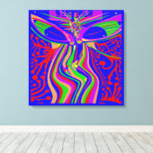 Transzendenz Evolution Leinwanddruck (Insitu (Holzboden))