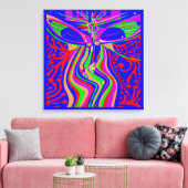 Transzendenz Evolution Leinwanddruck (Insitu (Wohnzimmer))