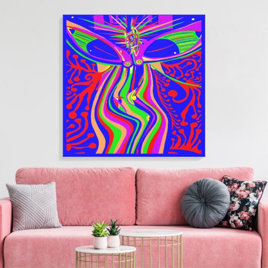 Transzendenz Evolution Leinwanddruck (Insitu (Wohnzimmer))