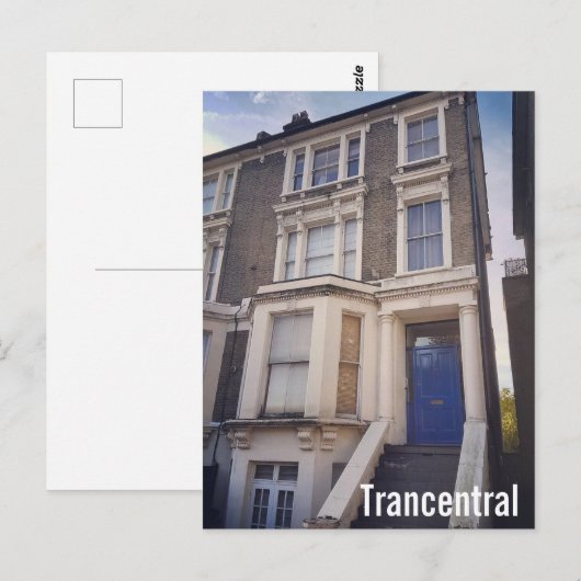 transzentral postkarte (Vorne/Hinten)