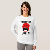 TRANTRUM QUEEN Funny Ladys T - Shirt (Vorne ganz)