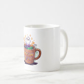 Tränzaubermagie - lustiges Halloween Kaffeetasse (VorderseiteRechts)