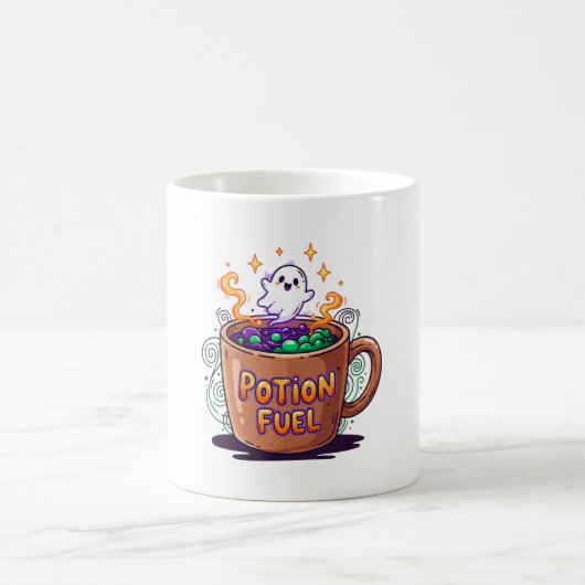 Tränzaubermagie - lustiges Halloween Kaffeetasse (Mittel)