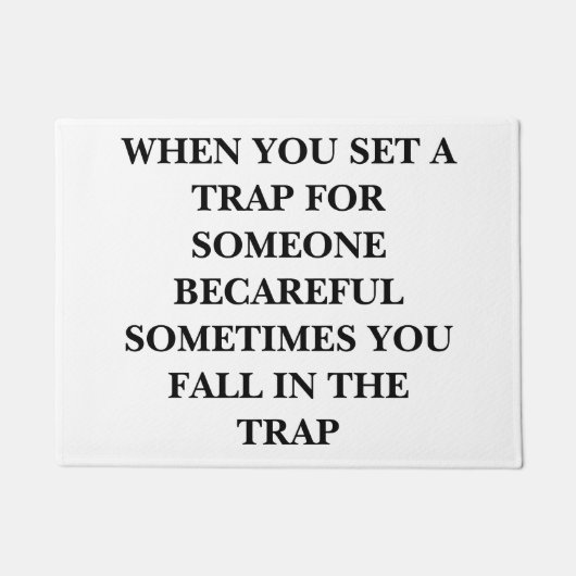 TRAP Door Mat Fußmatte (Vorderseite)