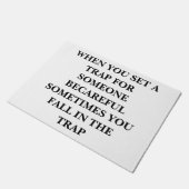 TRAP Door Mat Fußmatte (Schrägansicht)