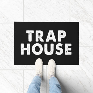 Trap House lustige Tür 1 Fußmatte