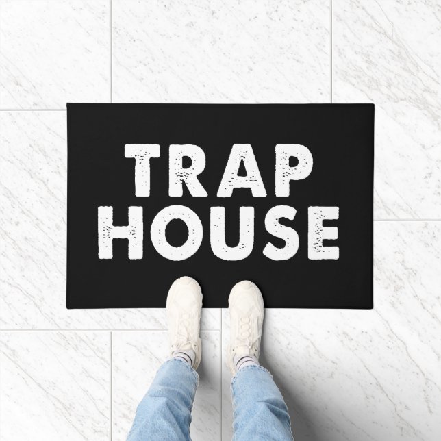 Trap House lustige Tür 1 Fußmatte (Indoor)