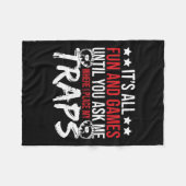 Trap Hunter Stuff Tools Trapping Gear Coyote Trapp Fleecedecke (Vorderseite (Horizontal))